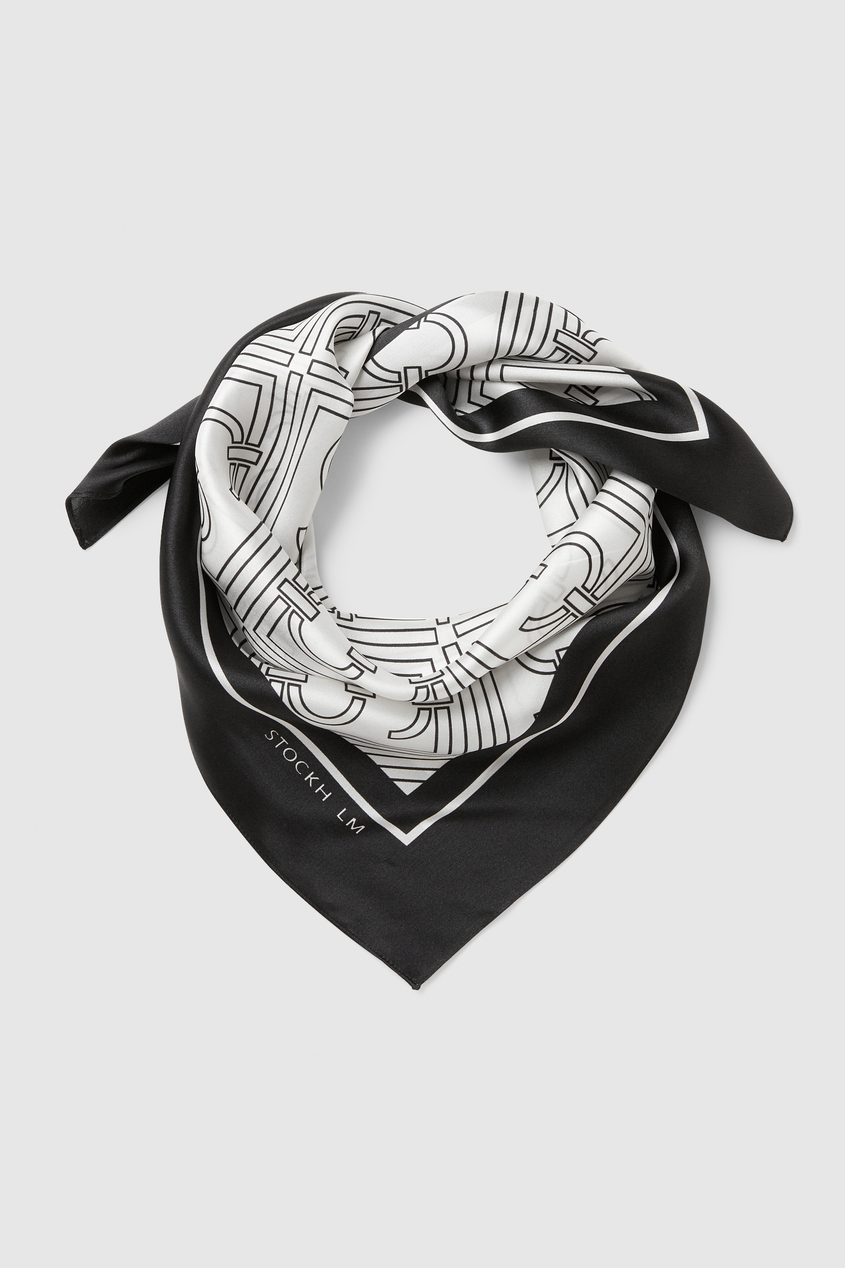 Icon silk scarf