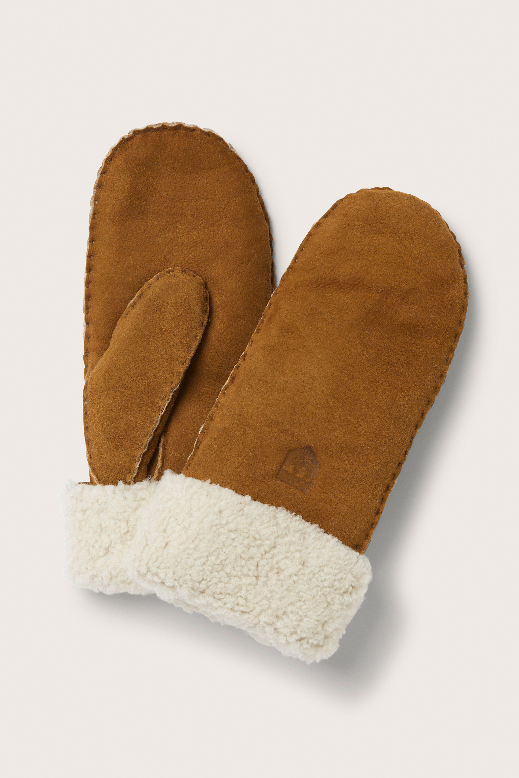 Sheepskin mitt
