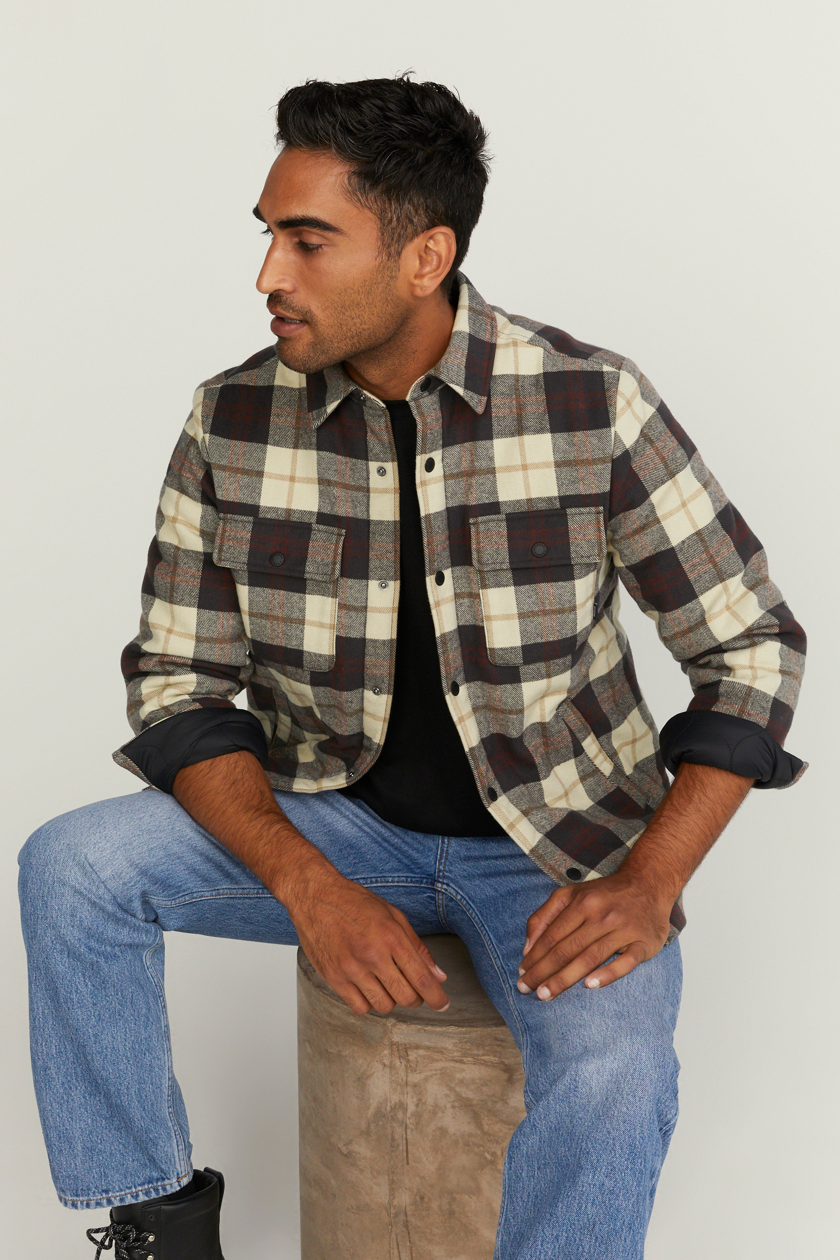 Bruce padded shirt jkt