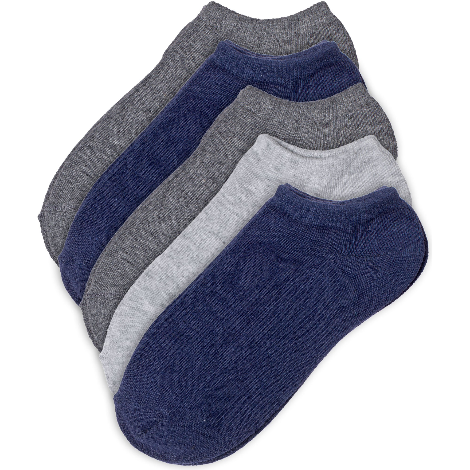 Ankelstrumpor Barn 5-pack Bomull - Blue