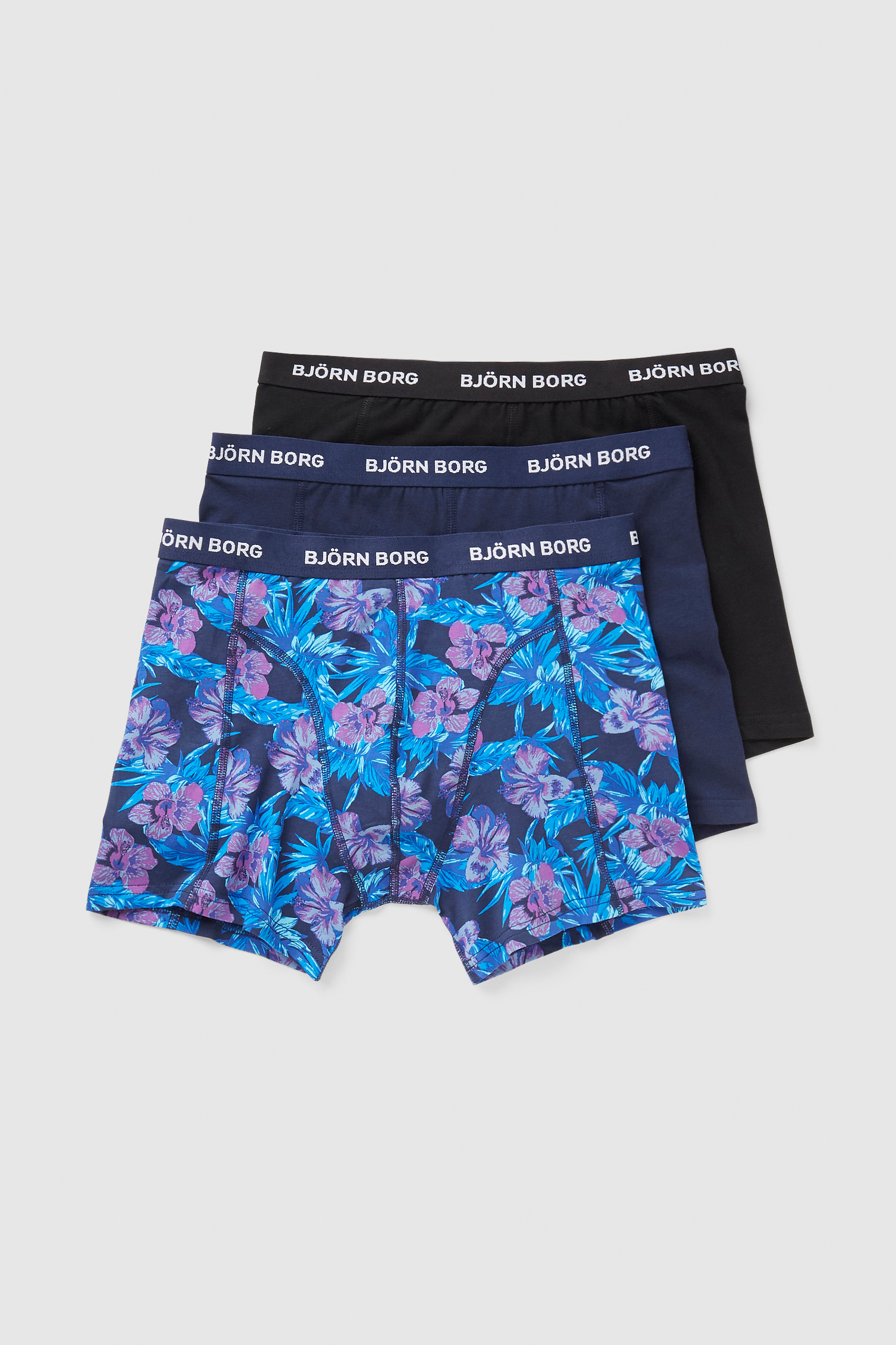 Shorts flower 3p