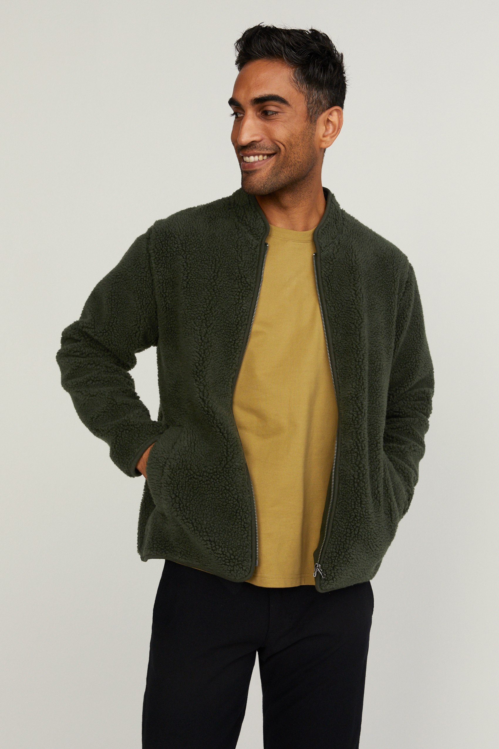 James pile jacket