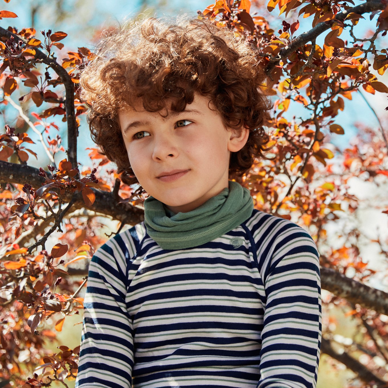 Ulltröja 1-8 år Merino wool - Navy