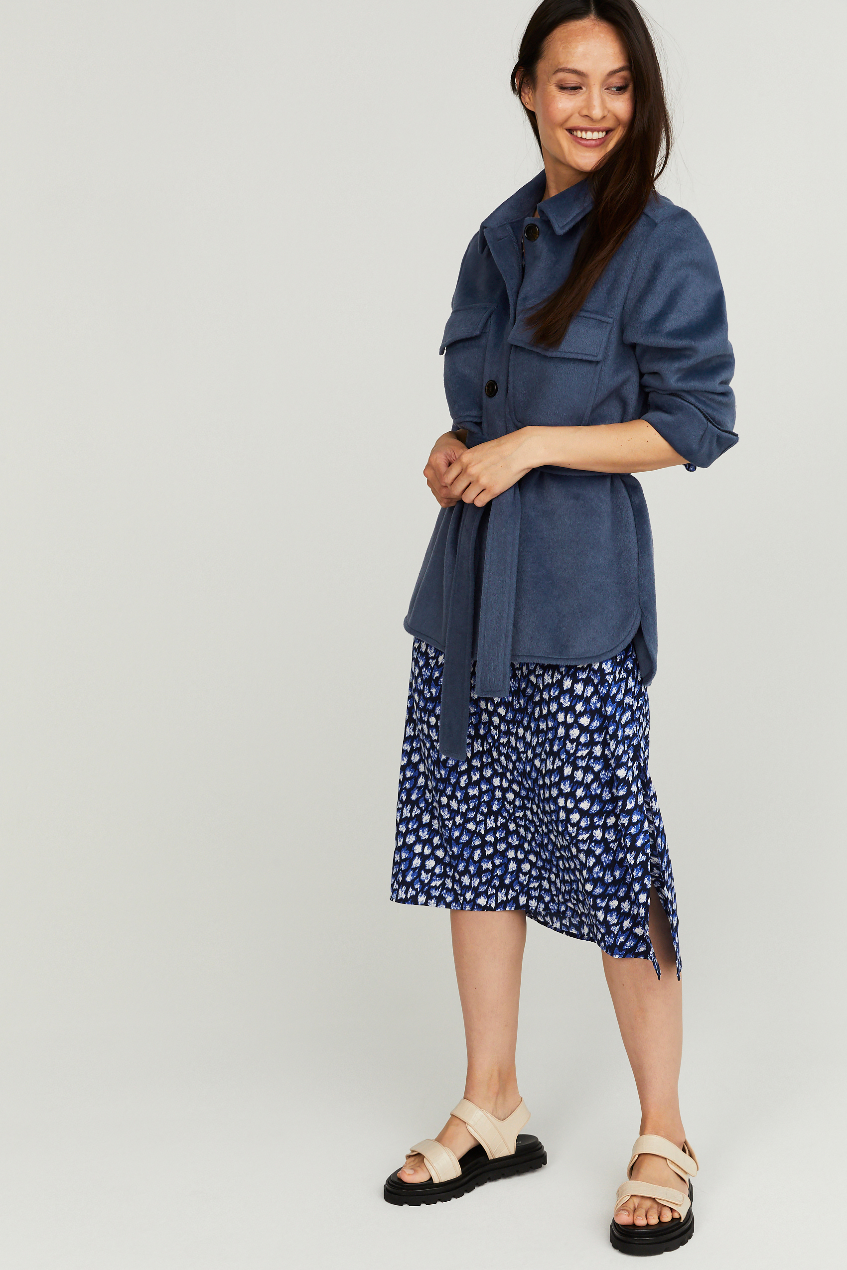 Blue overshirt