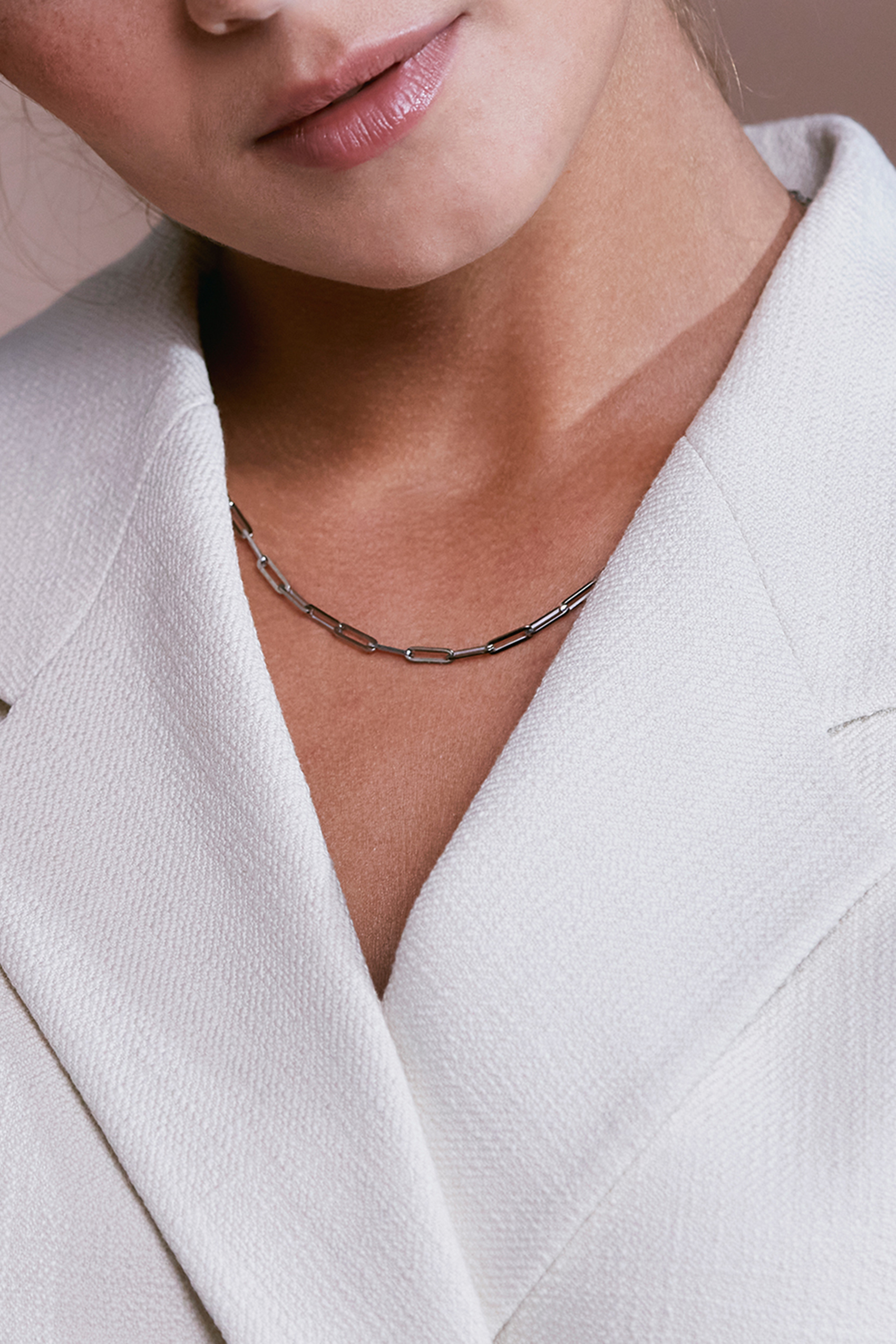 Ivy necklace steel