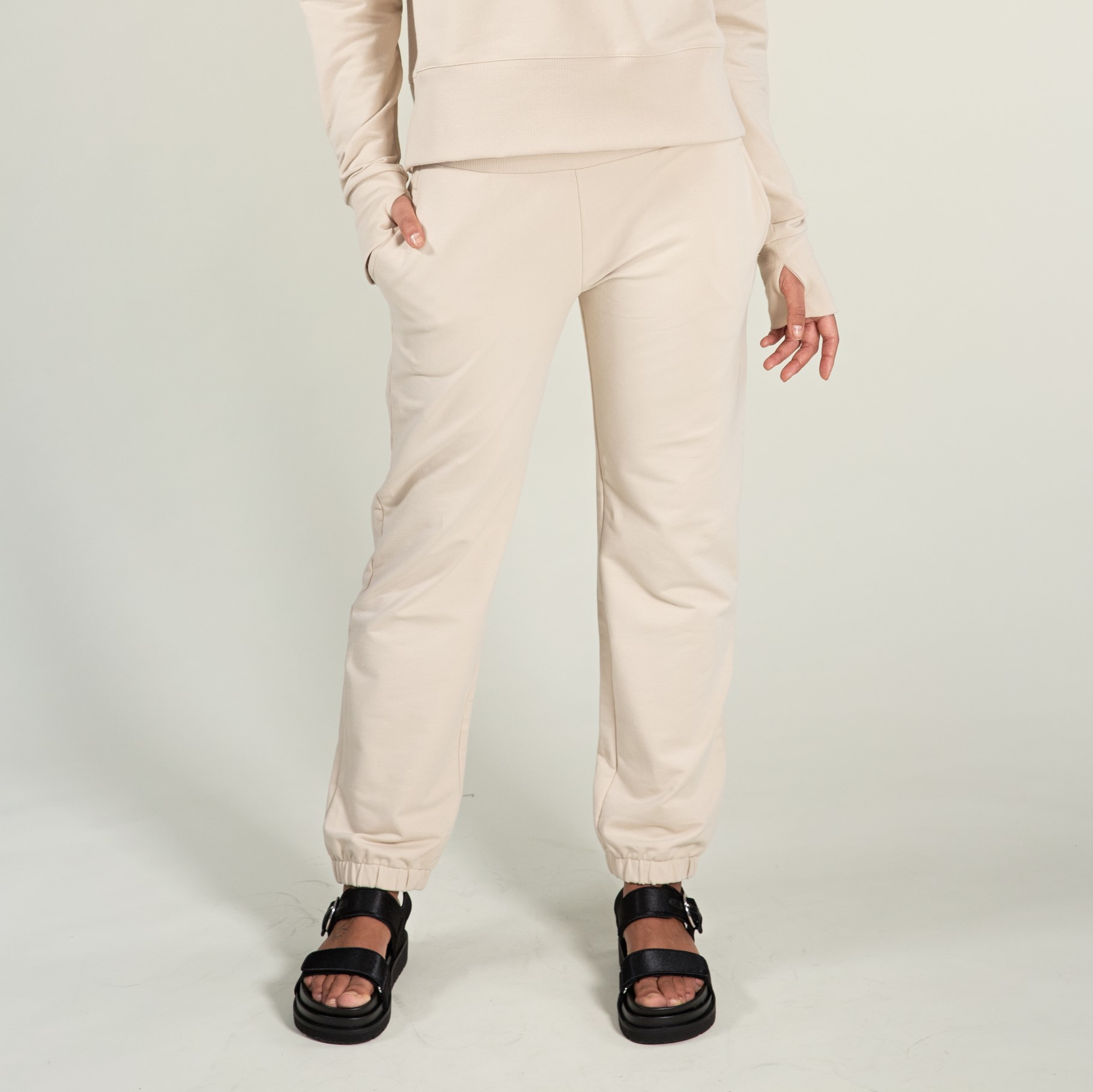 Byxor I Ekologisk Bomull Organic Cotton - White