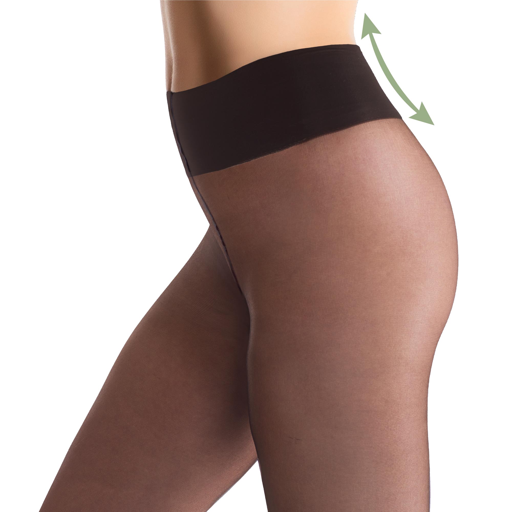 Comfy Tights 20 denier Strumpbyxor Nylon - Black