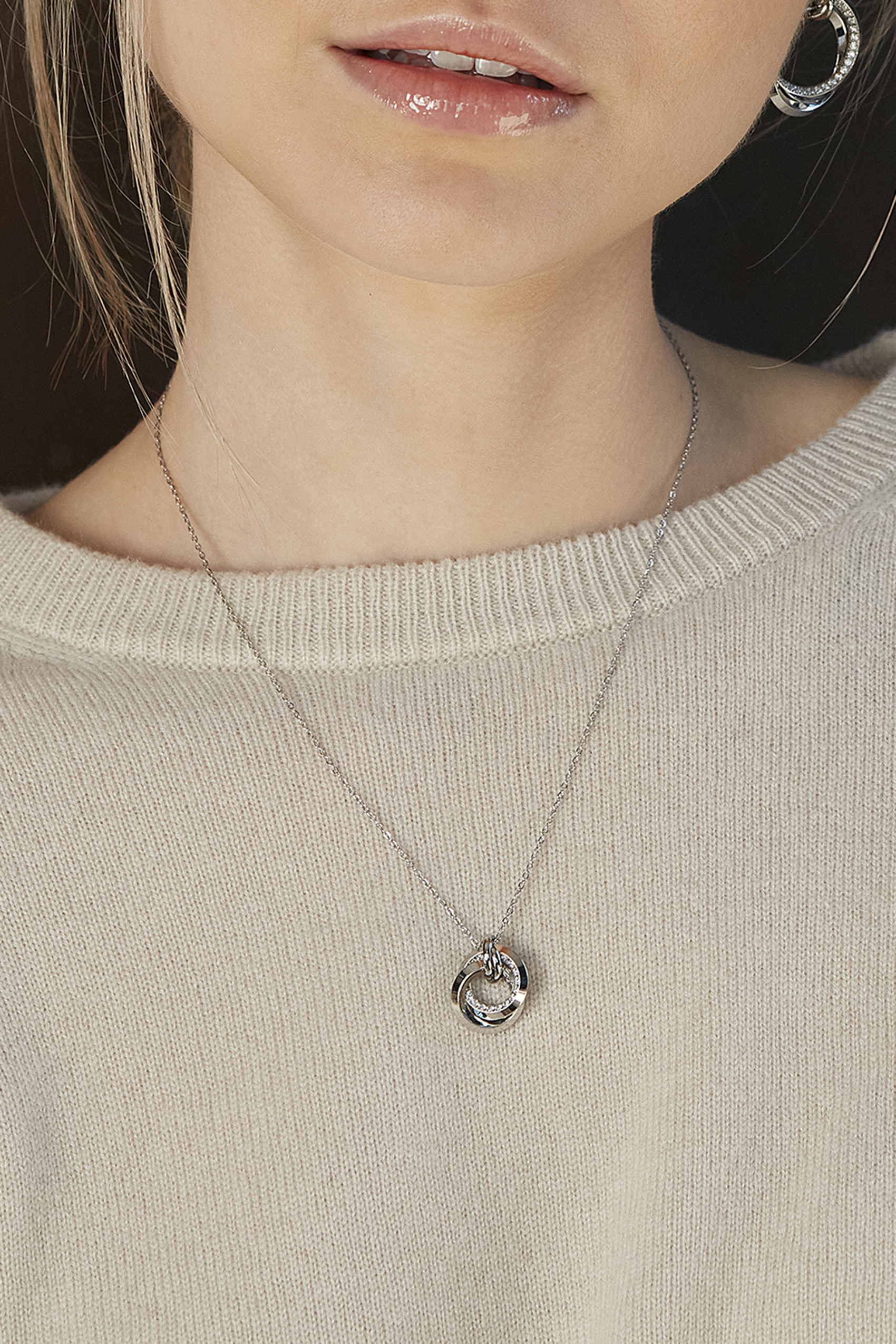 Zinnia duo neck s st
