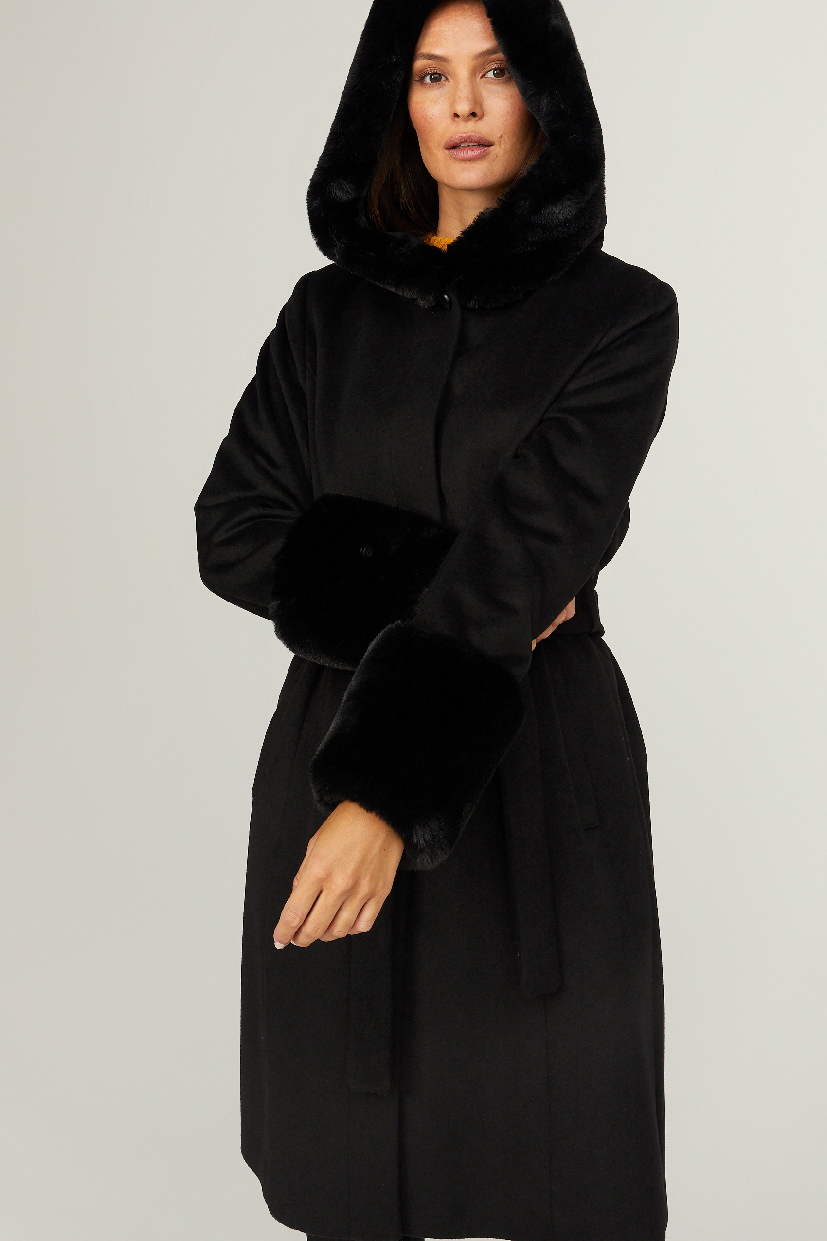 Charlotte faux fur coat