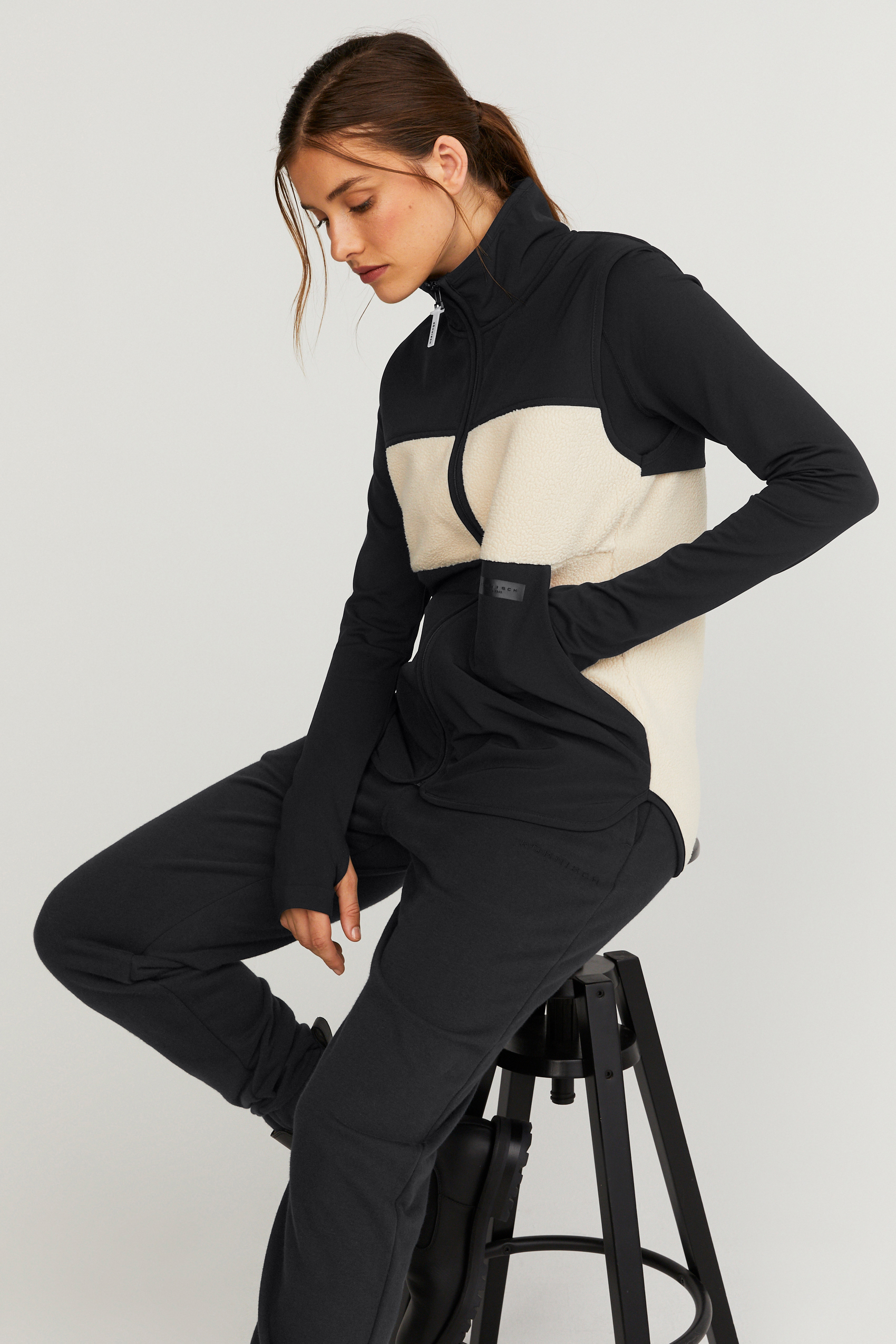 Corrine pile vest