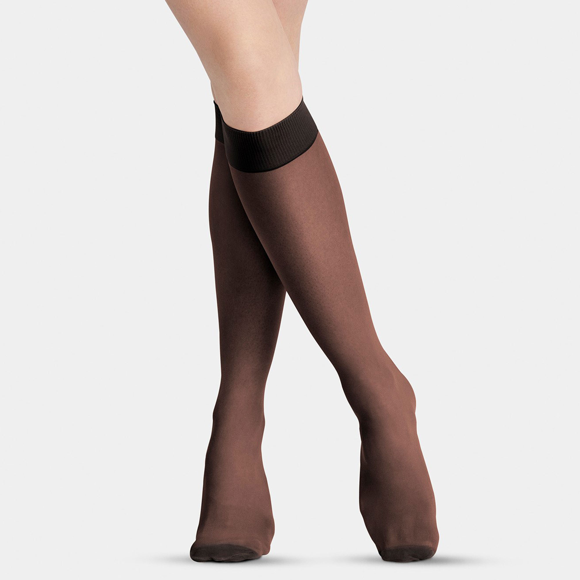 Knästrumpor Support 40 den Nylon - Black