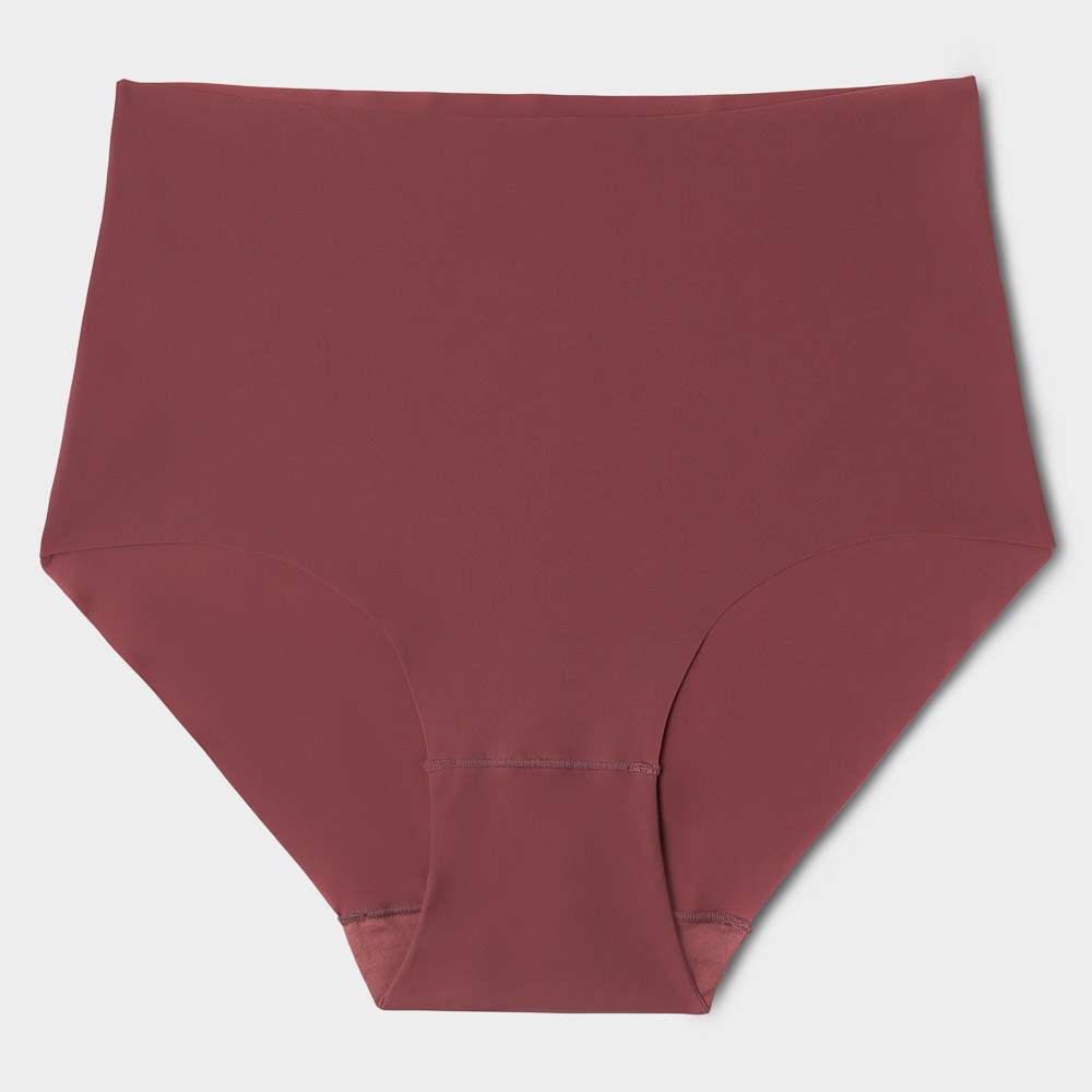 Trosor Invisible High Waist Mikrofiber - Red