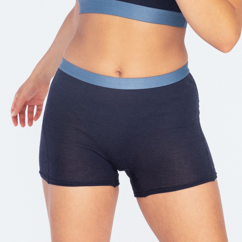 Boxertrosor Ull Merinoull - Navy