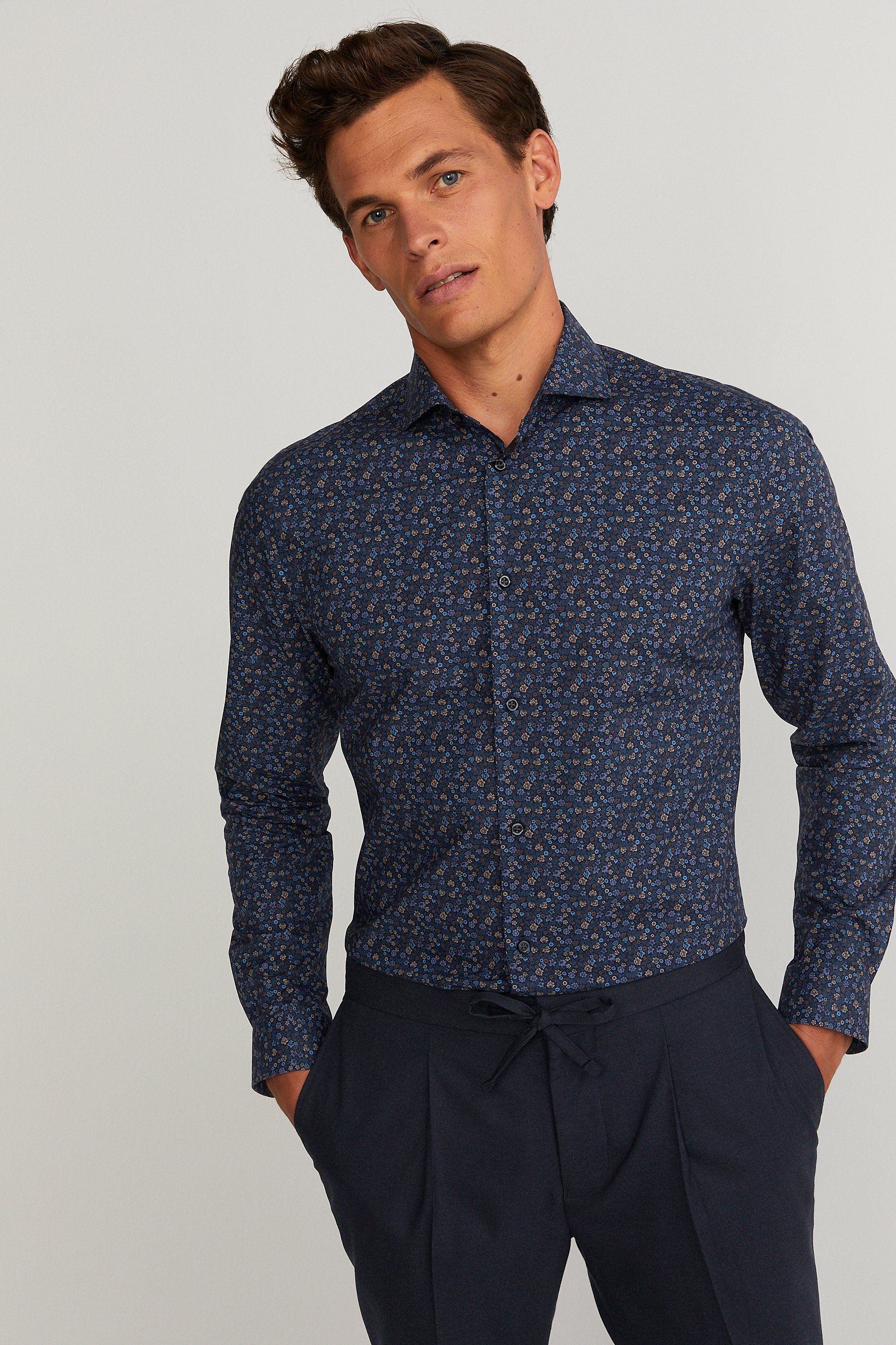 Johannes print shirt