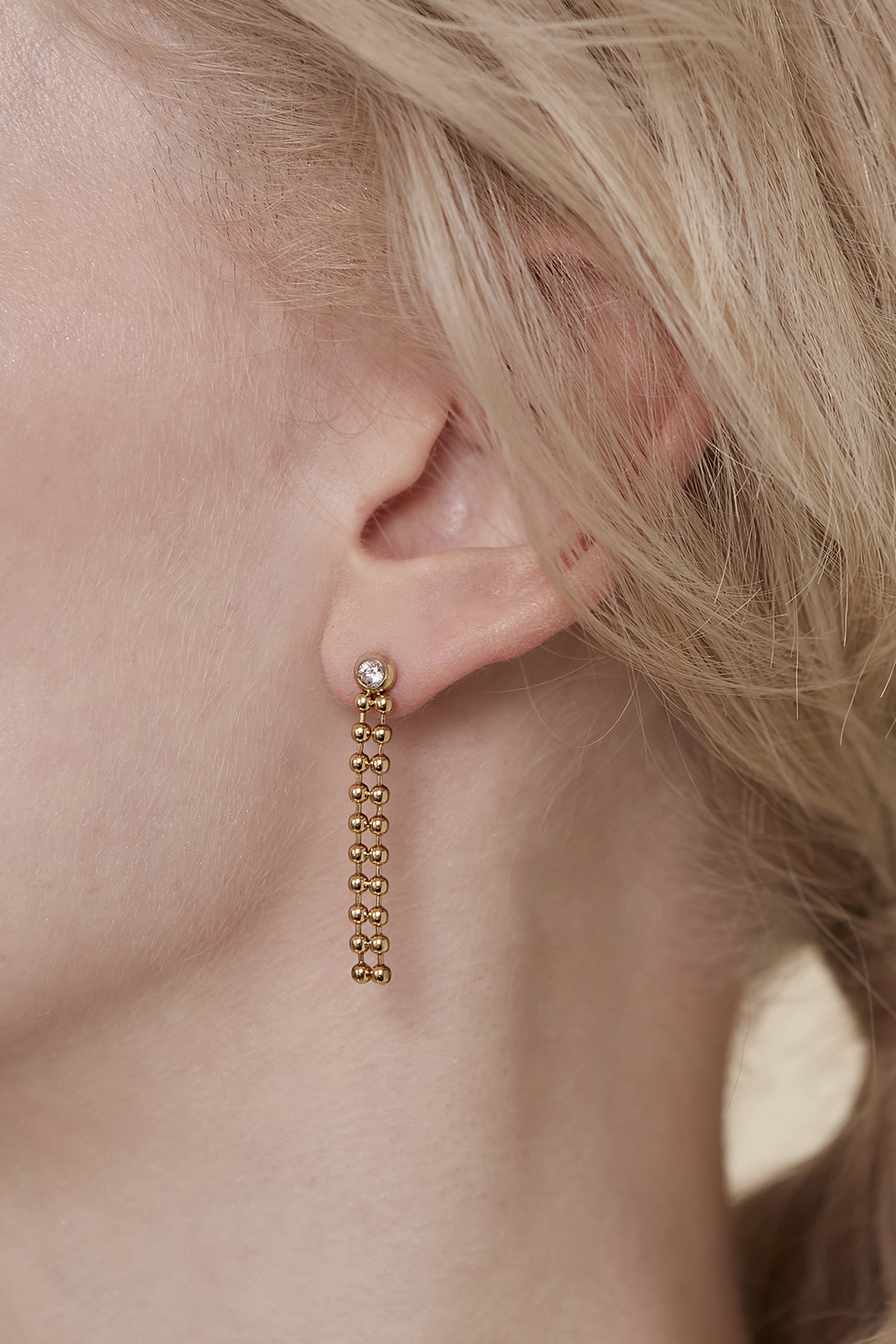 Sonic earrings cz go