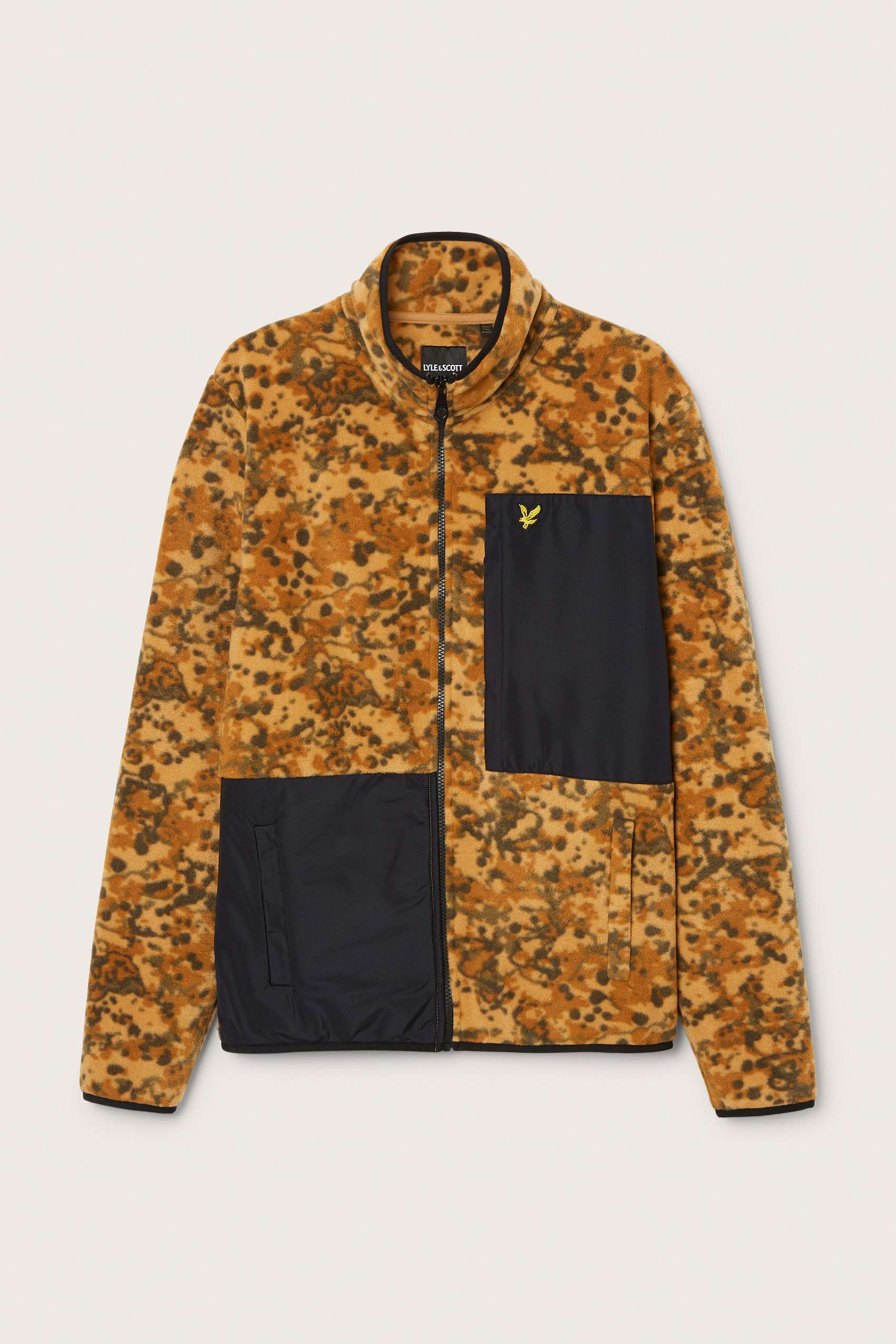 Earth print fleece