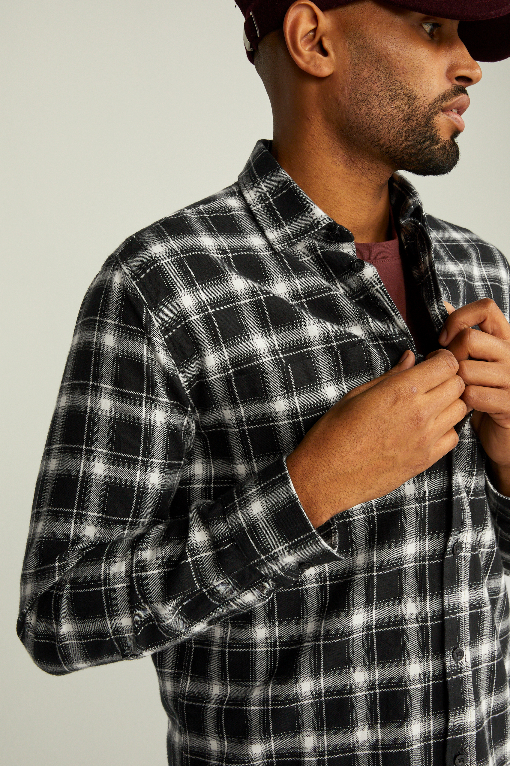 Halldor check shirt
