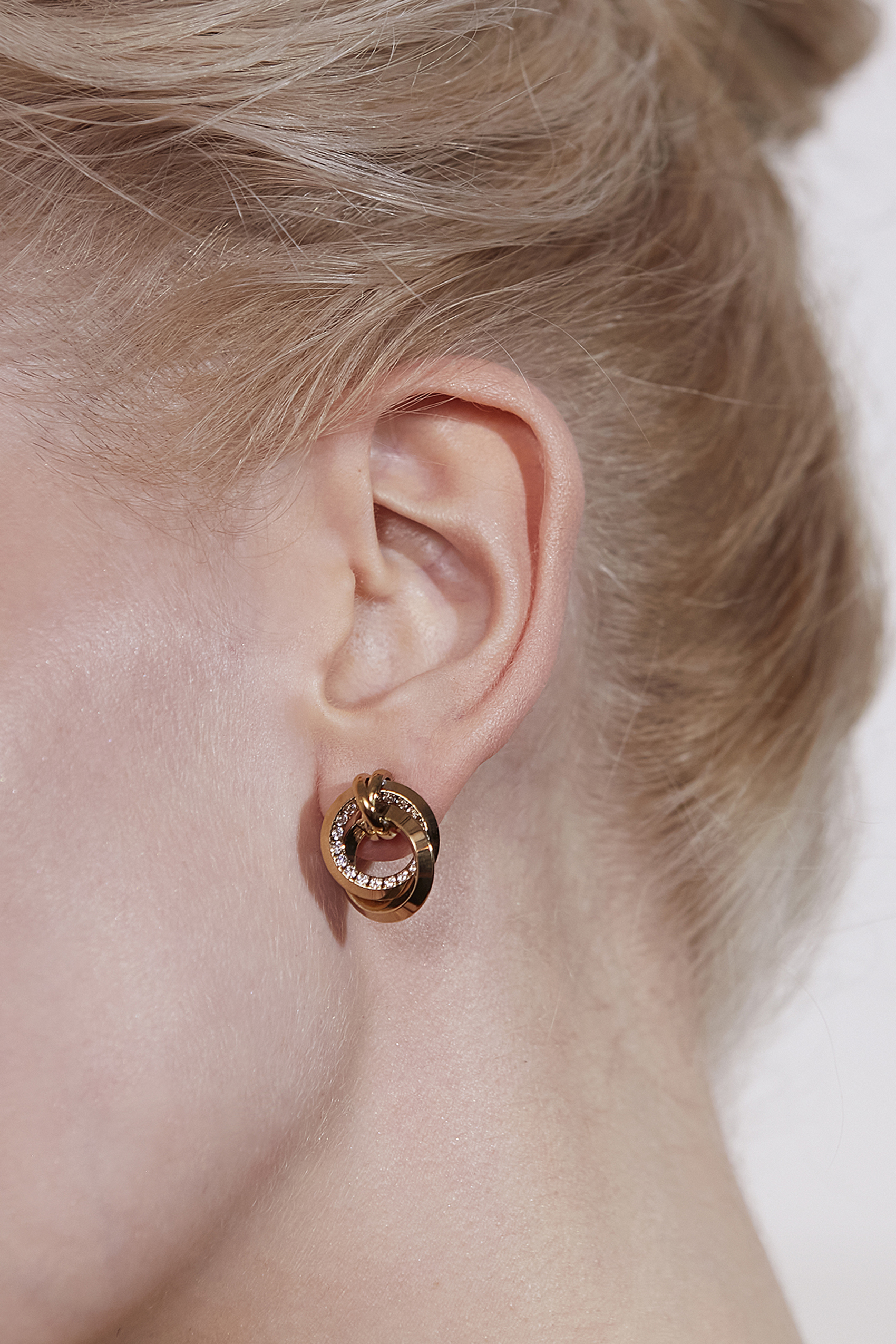 Zinnia duo studs gol