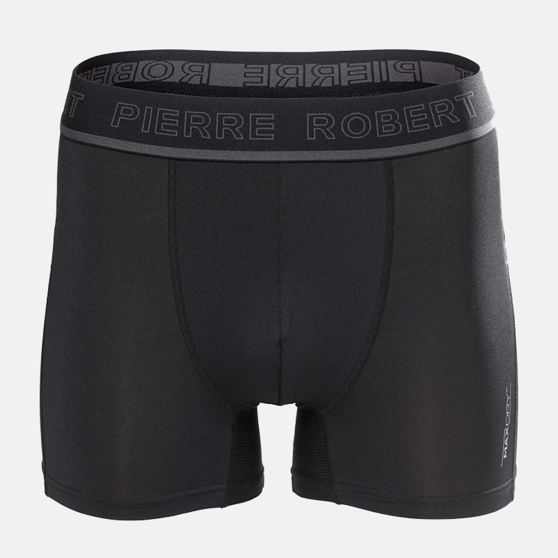 Träningskalsonger Herr Sport Boxer Mikrofiber - Black