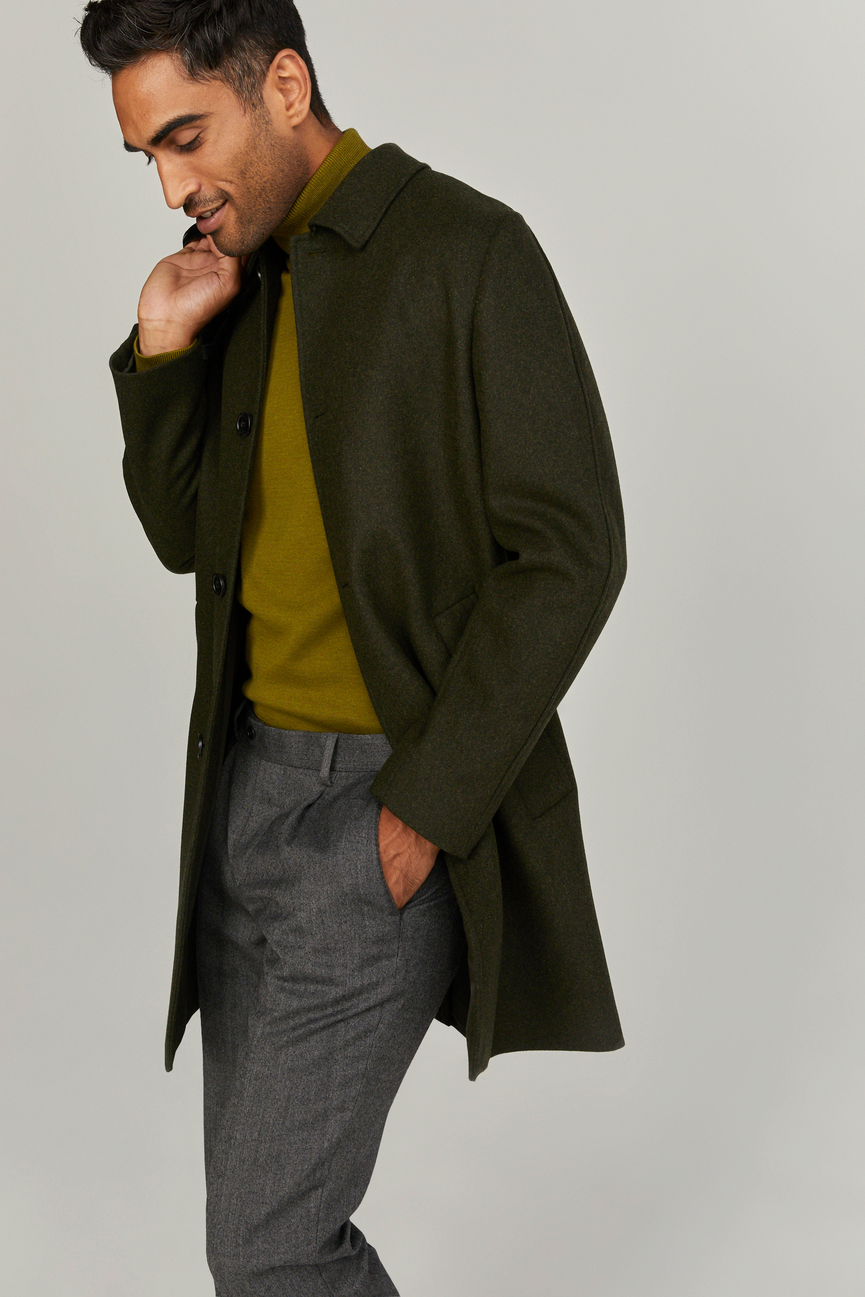 Albert wool coat