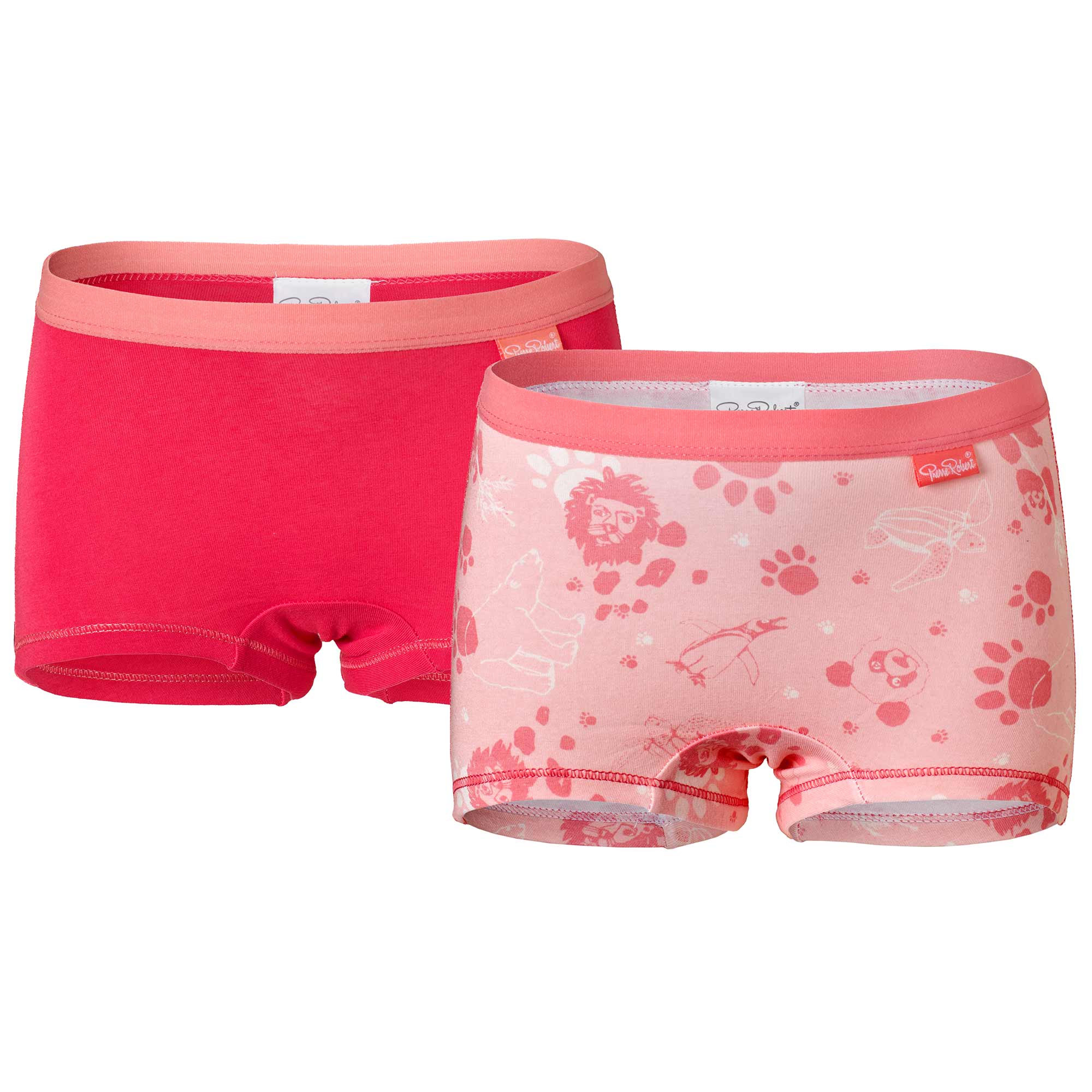 Trosor i Ekologisk Bomull 2-pack - Pink