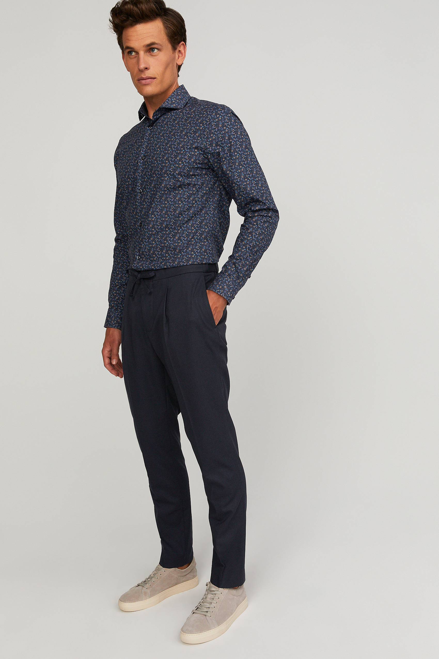 David melange trousers