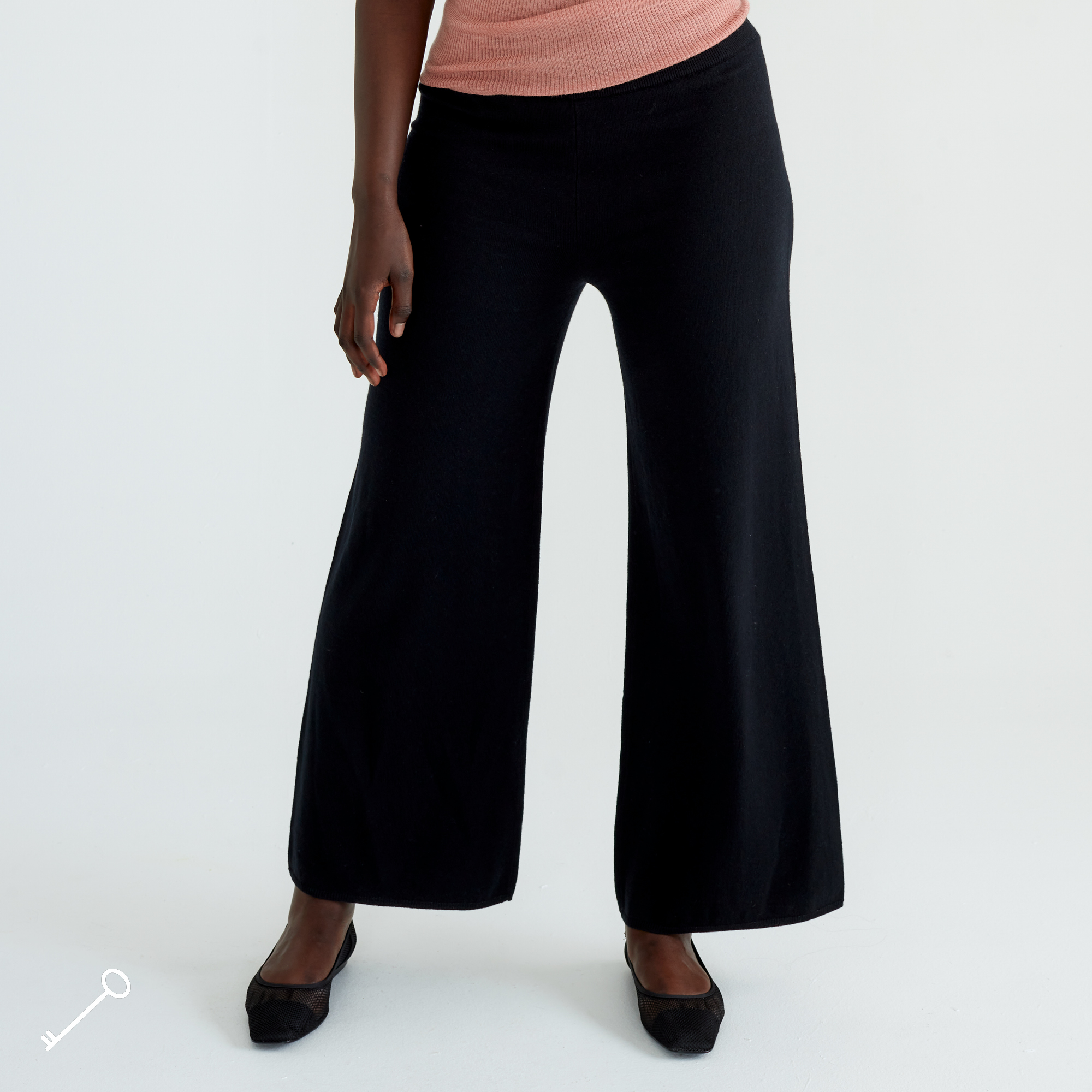 Loungewearbyxor Ull Merinoull - Black